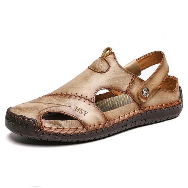 Summer Sandals for Men Classic Roman Slippers Outdoor Waterproof Beach Shoes