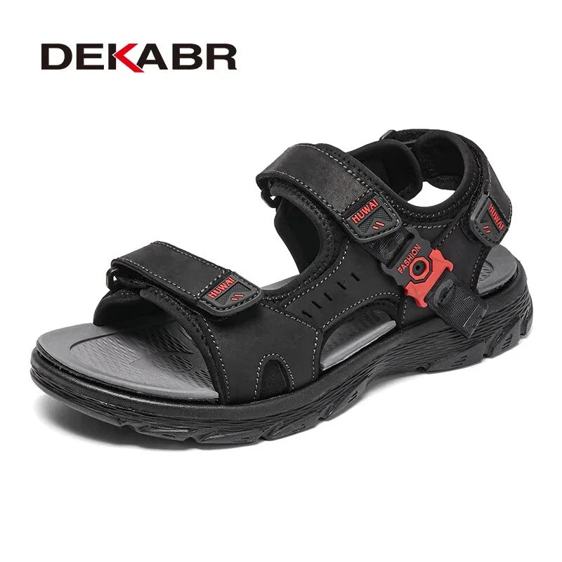 Classic Comfort Men Beach Sandals Non Slip Roman Slippers Soft Light Sneakers