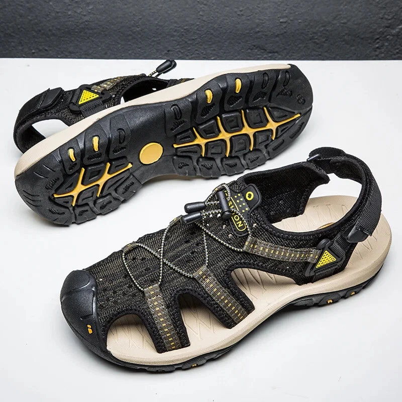 Men's Summer Sandals Beach Slippers Breathable Outdoor Casual Shoes Big Size