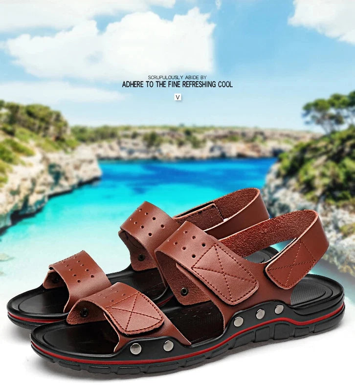 Men's Sandals Summer Beach Slippers Casual Sneakers Outdoor Walking Shoes Size14