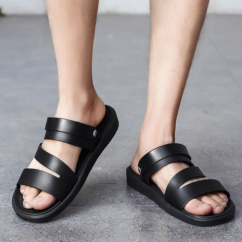 Mens Roman Sports Slippers Comfort Shoes Casual Summer Beach Sandals Flats Plus
