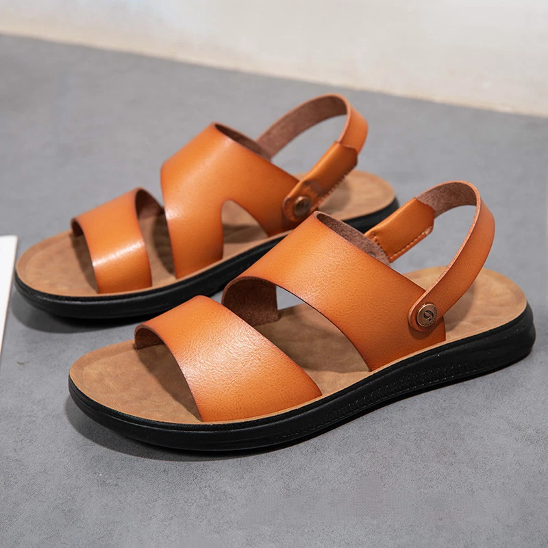 Outdoor Beach Men Slippers Fashion Comfort Sandal Slingback Sandals Roman Casual