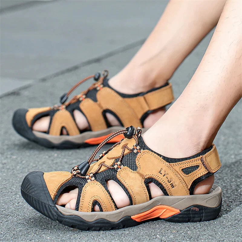 Fashion Summer Casual Men Beach Sandals Waterproof Sneakers Slip on Slippers