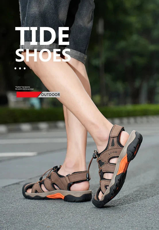 Fashion Summer Casual Men Beach Sandals Waterproof Sneakers Slip on Slippers