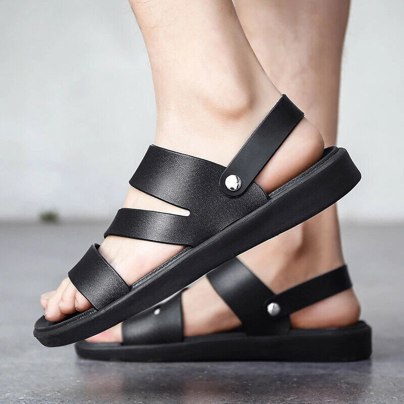 Mens Roman Sports Slippers Comfort Shoes Casual Summer Beach Sandals Flats Plus