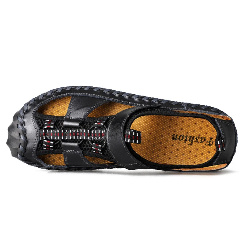 Summer Mens Sandals Outdoor Walking Hiking Sandals Casual Beach Roman Slippers