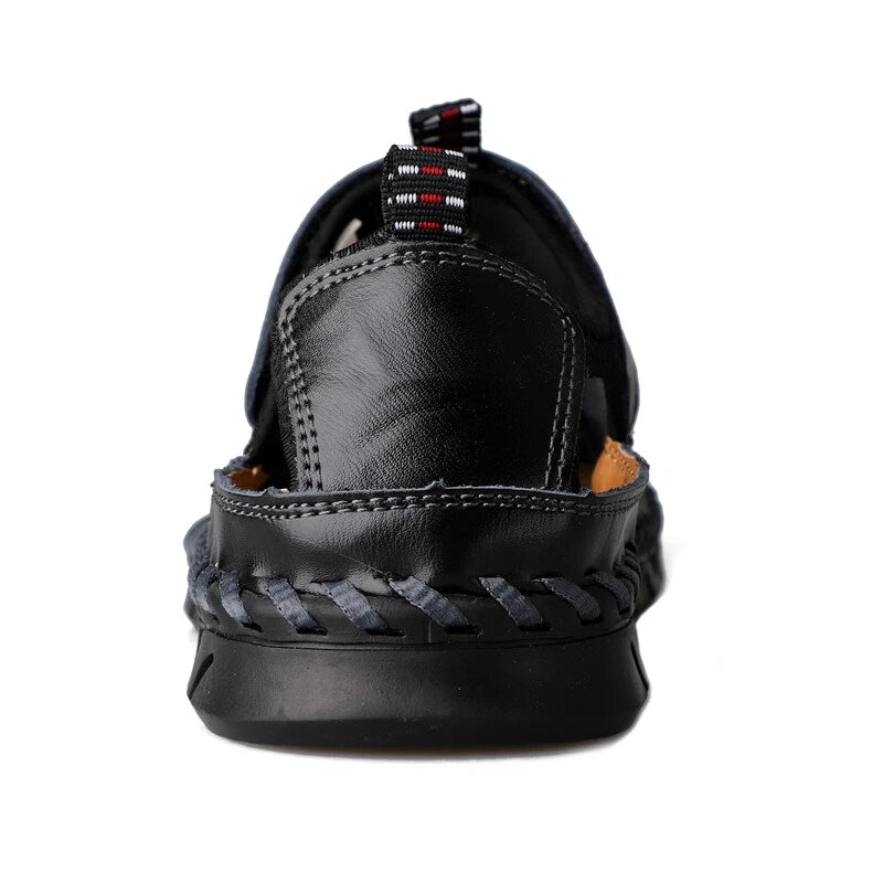 Summer Mens Sandals Outdoor Walking Hiking Sandals Casual Beach Roman Slippers