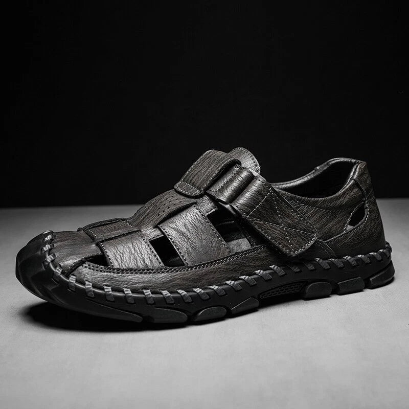 Summer Men's Sandals Beach Slippers Fashion Thick Sole Non-slip Casual Shoes