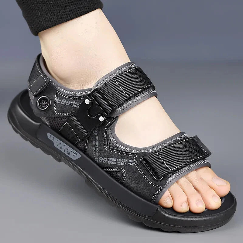 Men's Summer Non-slip Outdoor Slipper Casual Beach Shoes Lightweight Sandals