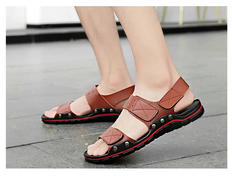 Men's Sandals Summer Beach Slippers Casual Sneakers Outdoor Walking Shoes Size14