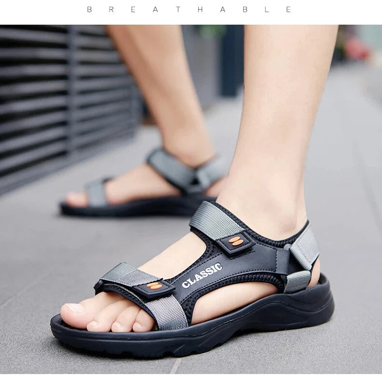 High Quality Sandals Men Beach Sandals Comfort Casual Shoes Lightweight Slippers