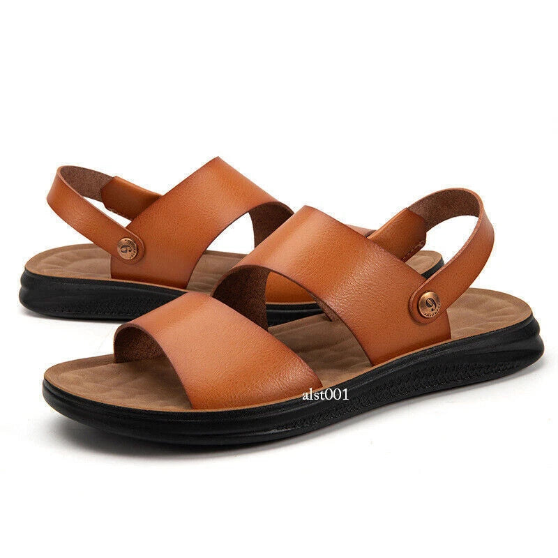 Outdoor Beach Men Slippers Fashion Comfort Sandal Slingback Sandals Roman Casual