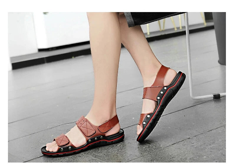Men's Sandals Summer Beach Slippers Casual Sneakers Outdoor Walking Shoes Size14