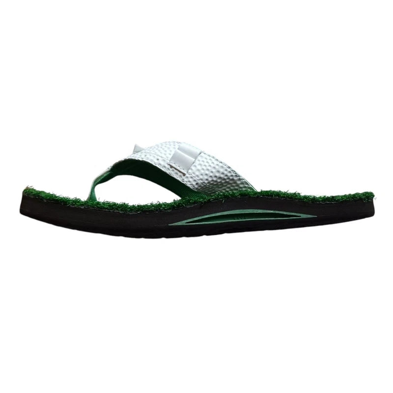 Reef Mens Reef Mullilgan II Golf Themed Sandals Slip On Can Opener Size 9 Unisex