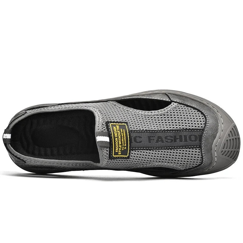 Male Summer Mesh Breathable Casual Sandals Non-slip Beach Shoes Outdoor Slippers
