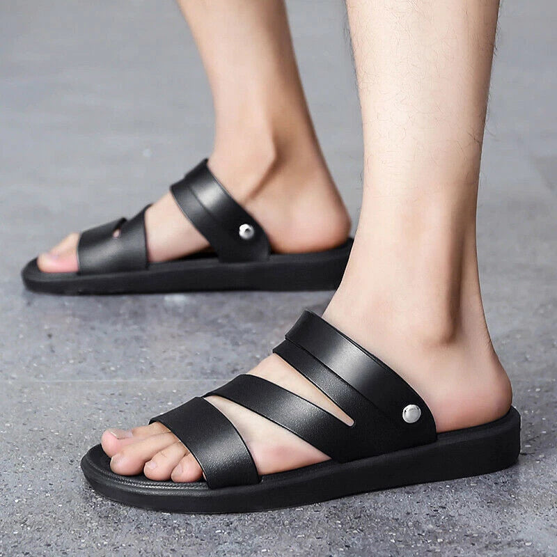 Mens Roman Sports Slippers Comfort Shoes Casual Summer Beach Sandals Flats Plus