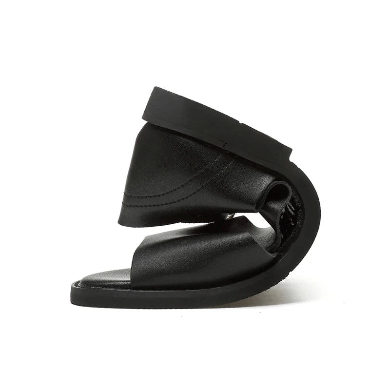 Summer Slippers Men's Non-slip Comfortable Sandals Outdoor Beach Soft Flat Shoes