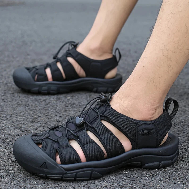 Outdoor Men's Sandals Non-slip Waterproof Sneakers Comfortable Beach Slippers