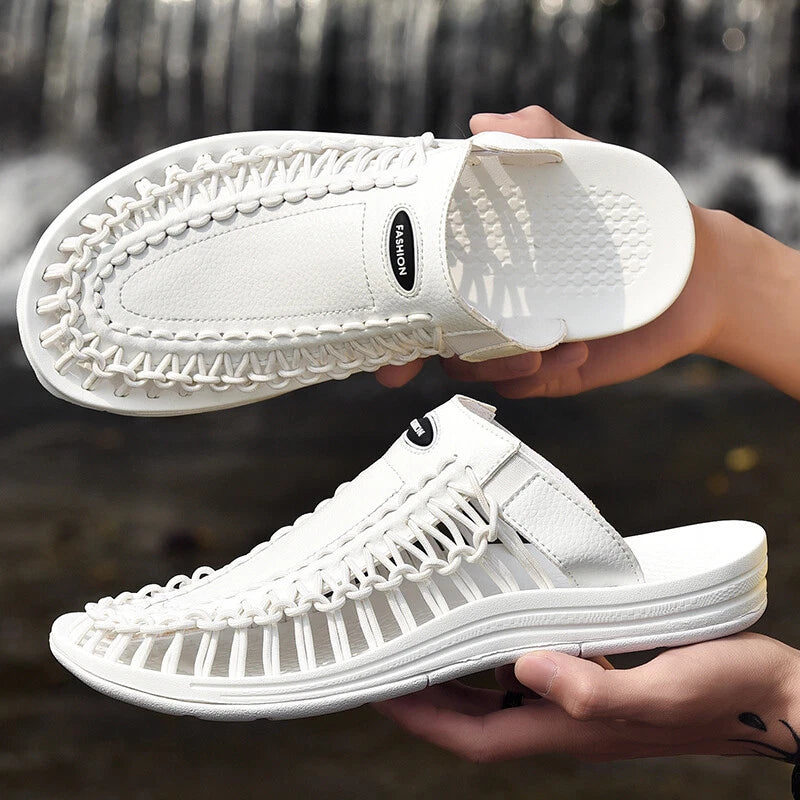 Summer Sandals Mens Casual Shoes Gladiator Sandals Fashion Roman Beach Slippers