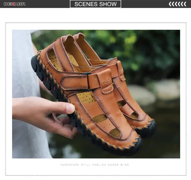 Summer Men's Casual Sandals Beach Shoes Slippers Beach Shoes Outdoor Sandals