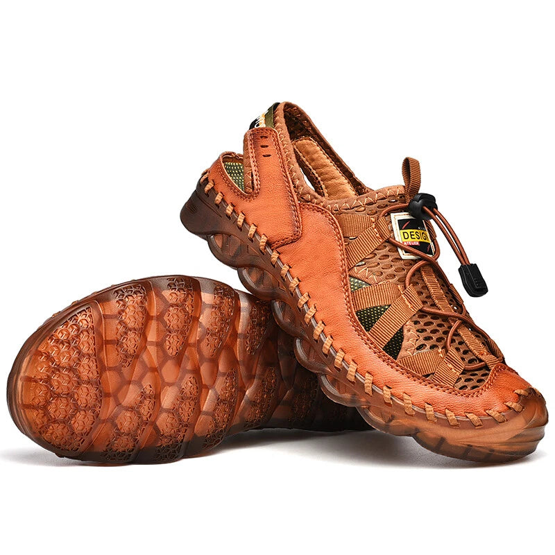 Men Casual Sandals Summer Outdoor Trekking Sneakers Beach Roman Sandals Slippers