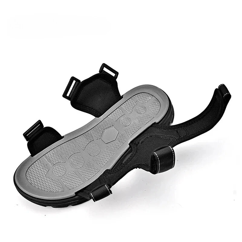 Breathable Men Sandals Leather Comfortable Slippers Lightweight Beach Sneakers