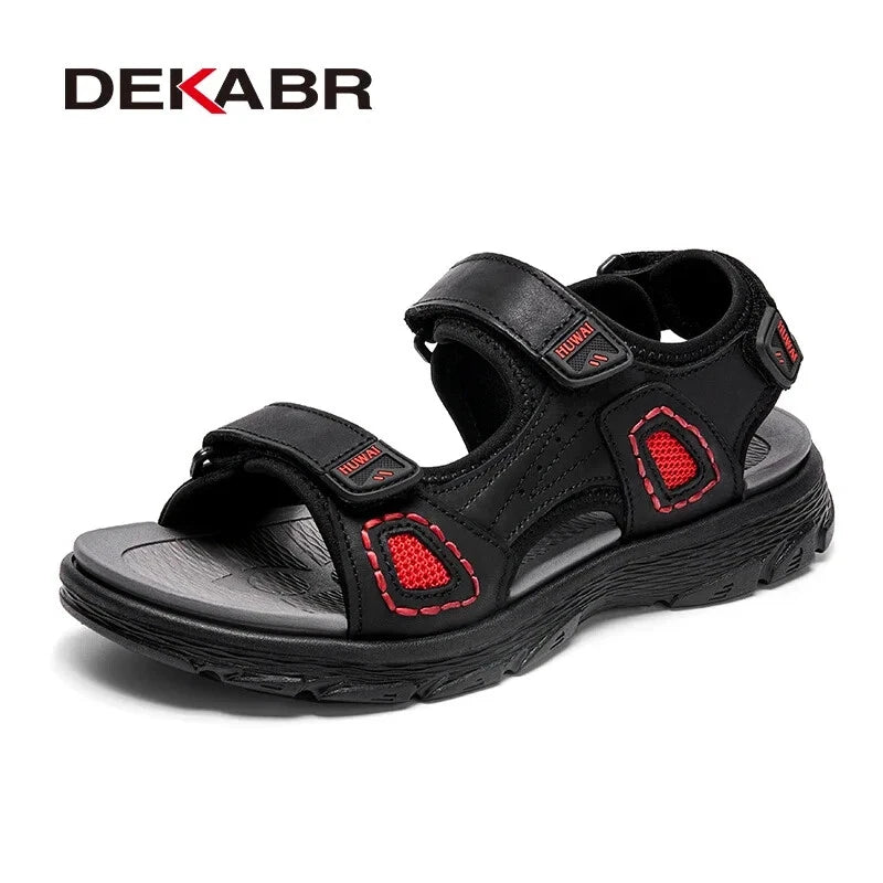 Classic Comfort Men Beach Sandals Non Slip Roman Slippers Soft Light Sneakers