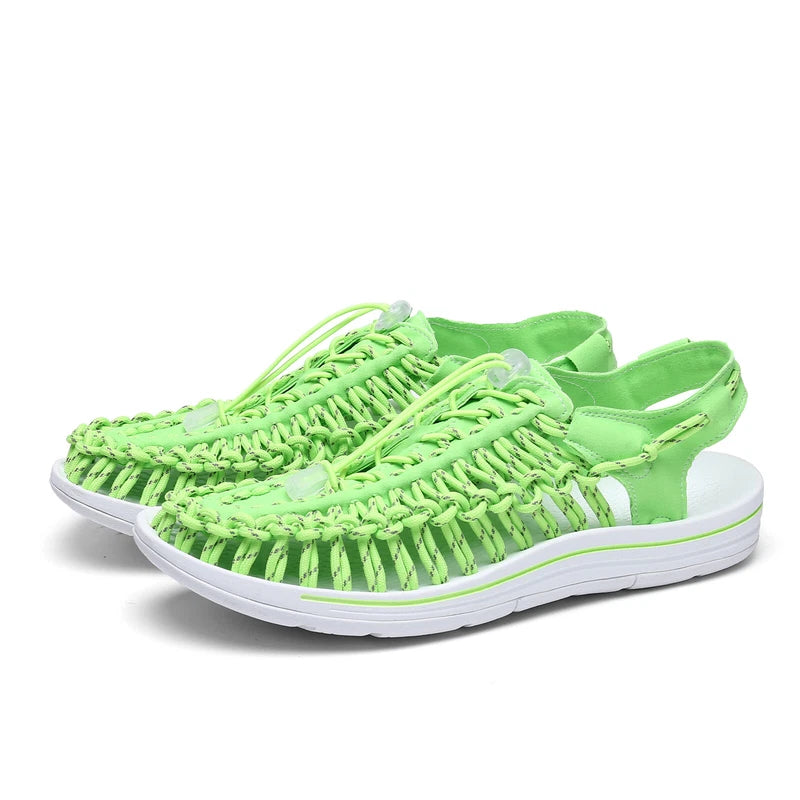 Mens Hand-made Casual Sandals Slippers Outdoor Roman Beach Flat Garden Sandals