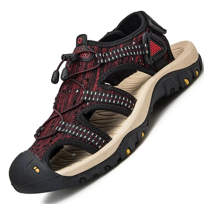 Classic Mens Sandals Summer Fashion Gladiator Shoes Outdoor Beach Roman Slippers