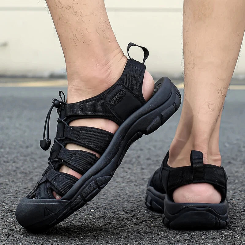 Outdoor Men's Sandals Non-slip Waterproof Sneakers Comfortable Beach Slippers