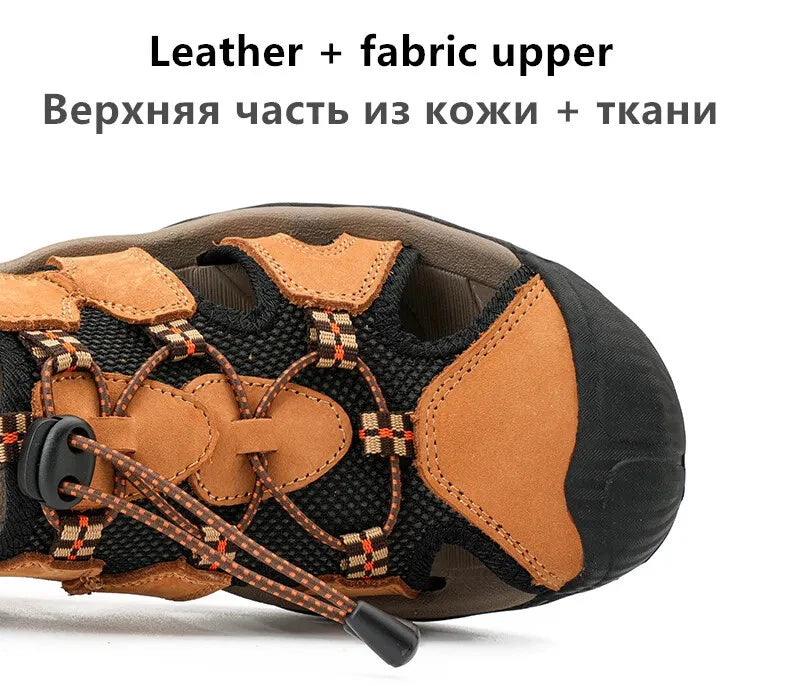 Fashion Summer Casual Men Beach Sandals Waterproof Sneakers Slip on Slippers