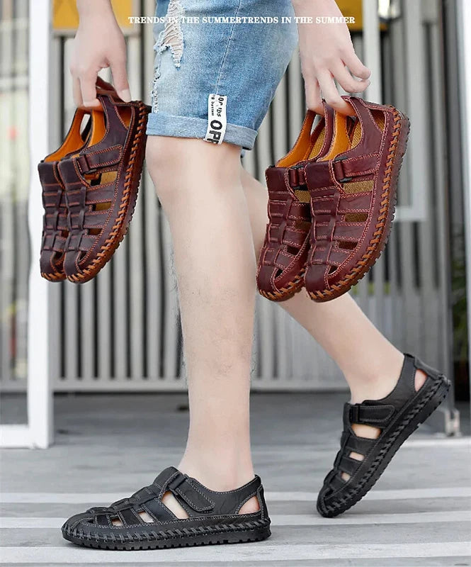 Summer Men's Sandals Business Casual Shoes Outdoor Beach Wading Slippers