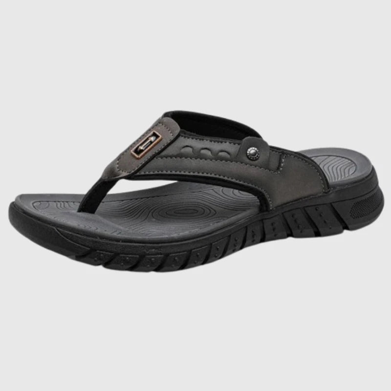 Men's Flip Flops Slippers Summer Outdoor Thick Soled Beach Shoes Sandals Shoes