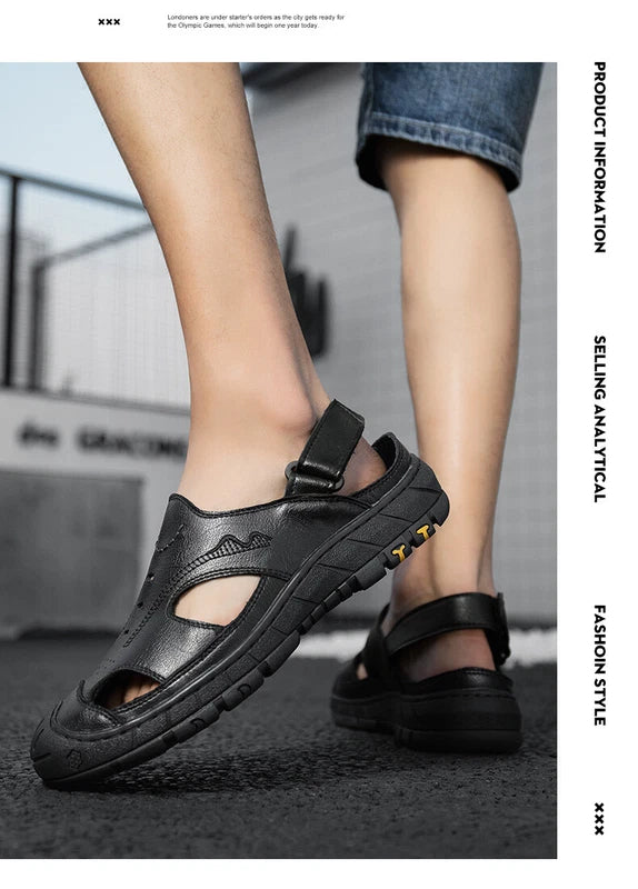 Summer Outdoor Men's Sandals Fashion Non-slip Comfortable Trekking Beach Slipper