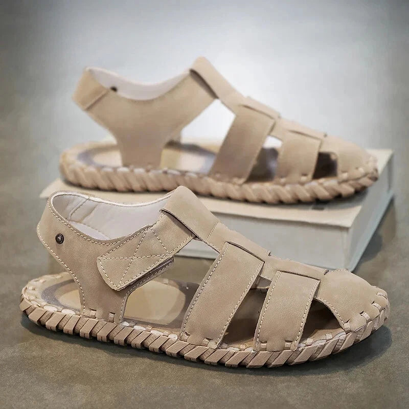 Handmade Men Sandals Non Slip Soft Beach Slippers Light Waterproof Wading Shoes
