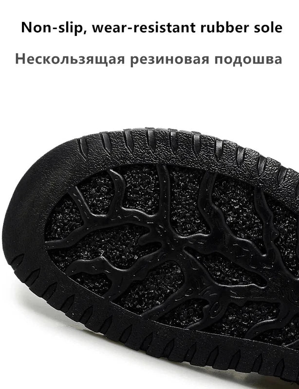 Summer Men's Sandals Business Casual Shoes Outdoor Beach Wading Slippers