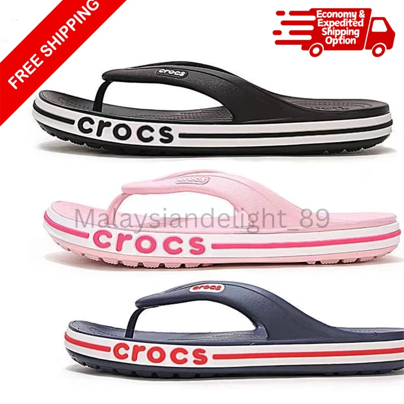 Crocs Slippers Summer Unisex Sandals Men's Flip Flops