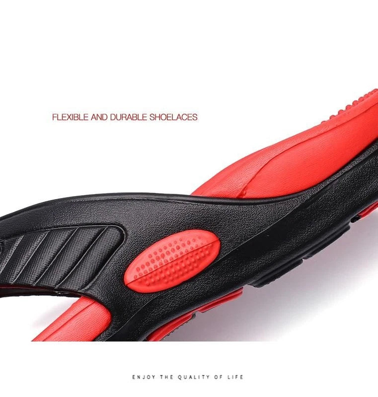 Men's Design Summer Massage Flip Flops Sandals Non-slip Outdoor Beach Slippers
