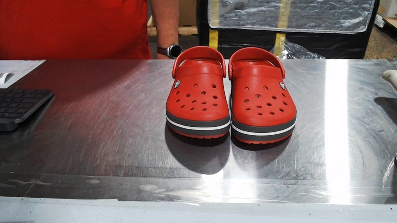 LikeNew_Crocs Unisex Adult Crocband, Pepper, M5 / W7