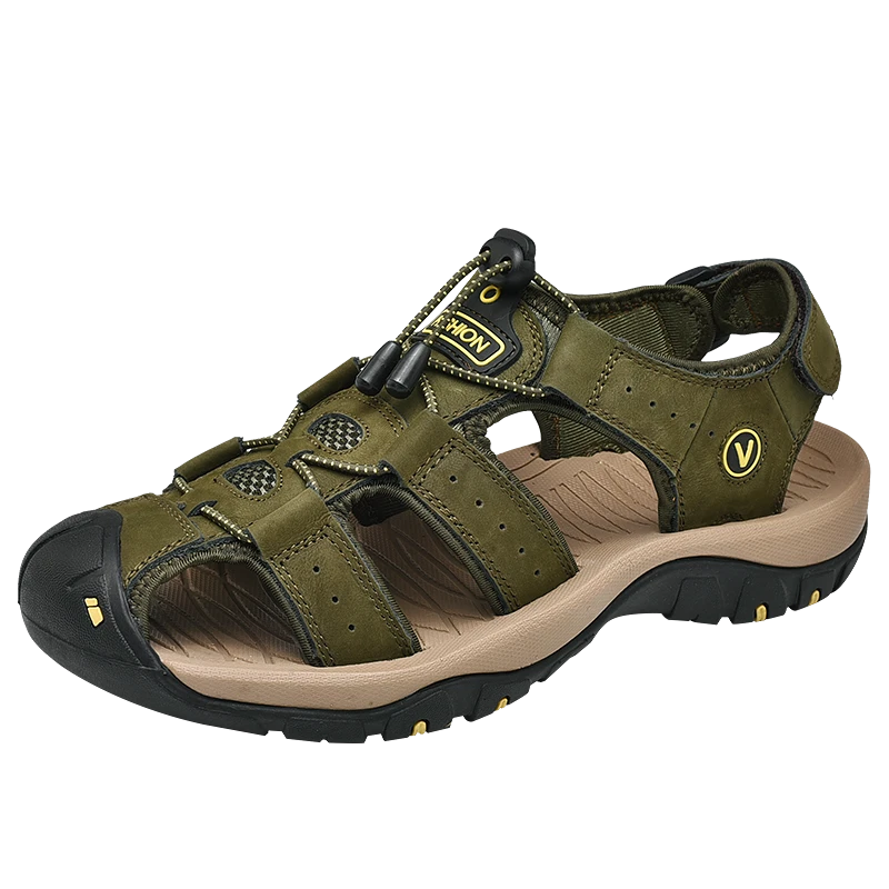 Summer Men's Sandals Outdoor Trekking Sneakers Beach Roman Casual Shoes Slippers