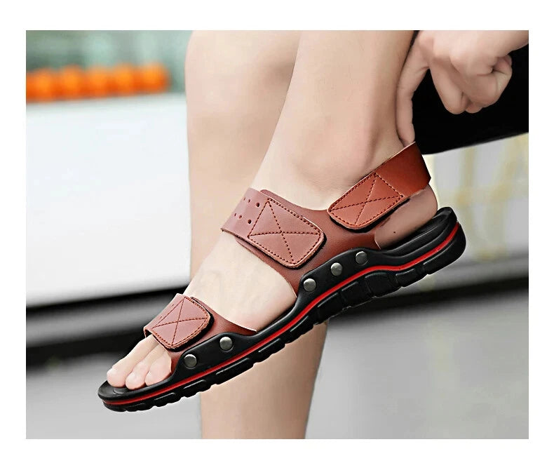 Men's Sandals Summer Beach Slippers Casual Sneakers Outdoor Walking Shoes Size14