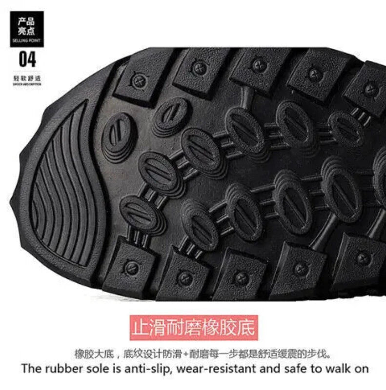 Handmade Men Slippers Cow Leather Soft Beach Sandals Light Comfort Walking Shoes
