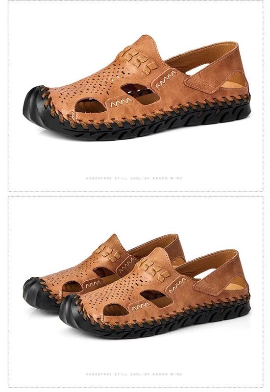 Summer Men's Casual Sandals Beach Shoes Slippers Beach Shoes Outdoor Sandals