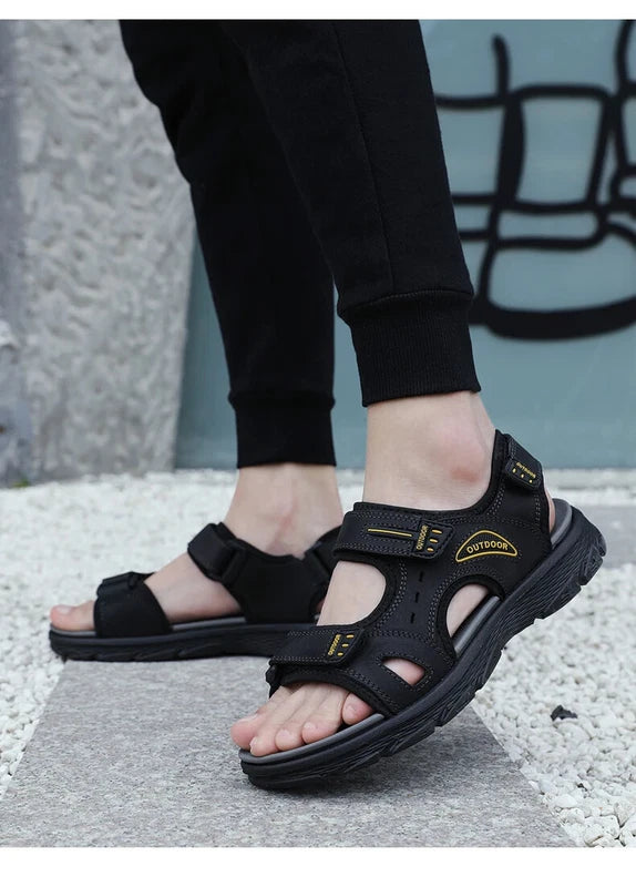 Classic Men Sandals Waterproof Beach Slippers Casual Breathable Wading Sneakers