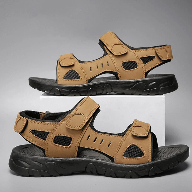Men Sandals Casual Shoes Roman Trekking Hiking Outdoor Non-slip Beach Slipper