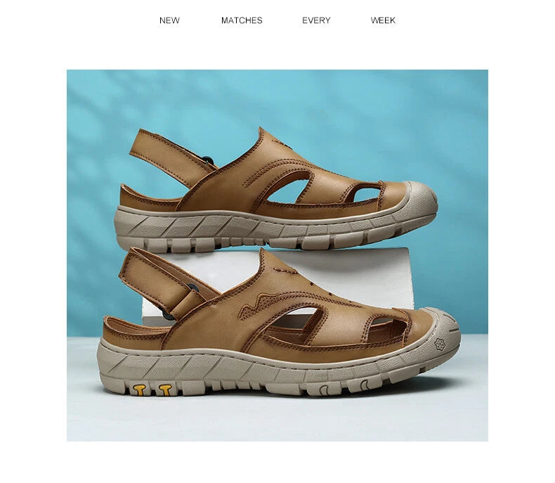 Summer Outdoor Men's Sandals Fashion Non-slip Comfortable Trekking Beach Slipper