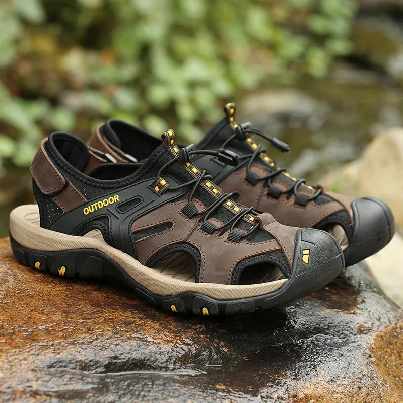 Men's Summer Anti-collision Outdoor Casual Shoes Slippers Beach Wading Sandals