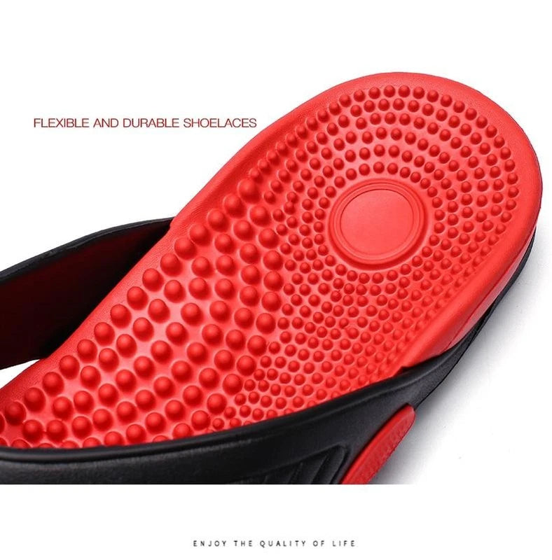 Men's Design Summer Massage Flip Flops Sandals Non-slip Outdoor Beach Slippers