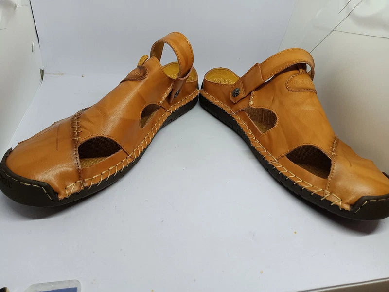 Men's Sports Sandals Close Toe Outdoor Slipper Casual Beach Fisherman Shoes