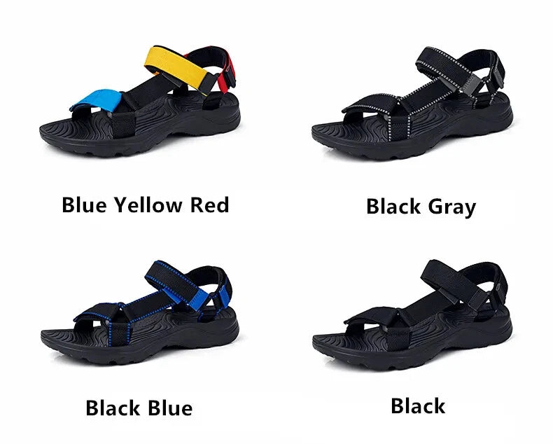Lightweight Men Sandals Non-slip Soft Beach Slippers Casual Walking Sneakers